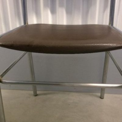 Retro keuken stoel bruin